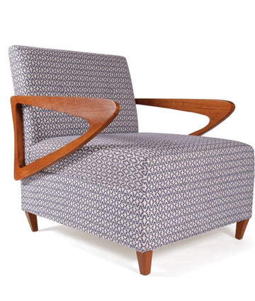 Lego l-shape arm chair (wooden arm)