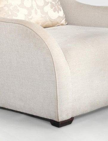 Fauteuil upholstered arm