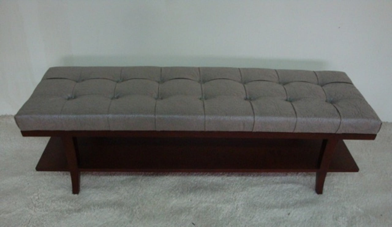 Banquette with shelf