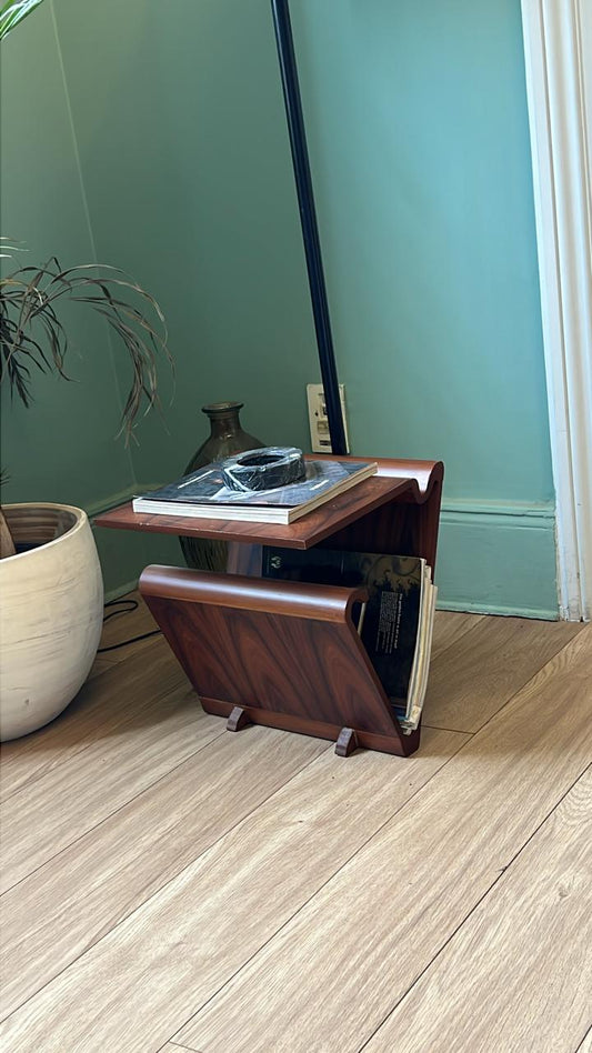 Rest Side table  (wooden top )