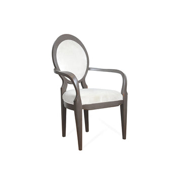 Askew arm chair