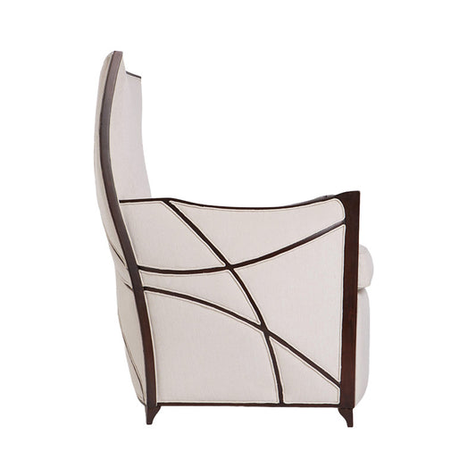 Interlaced arm chair