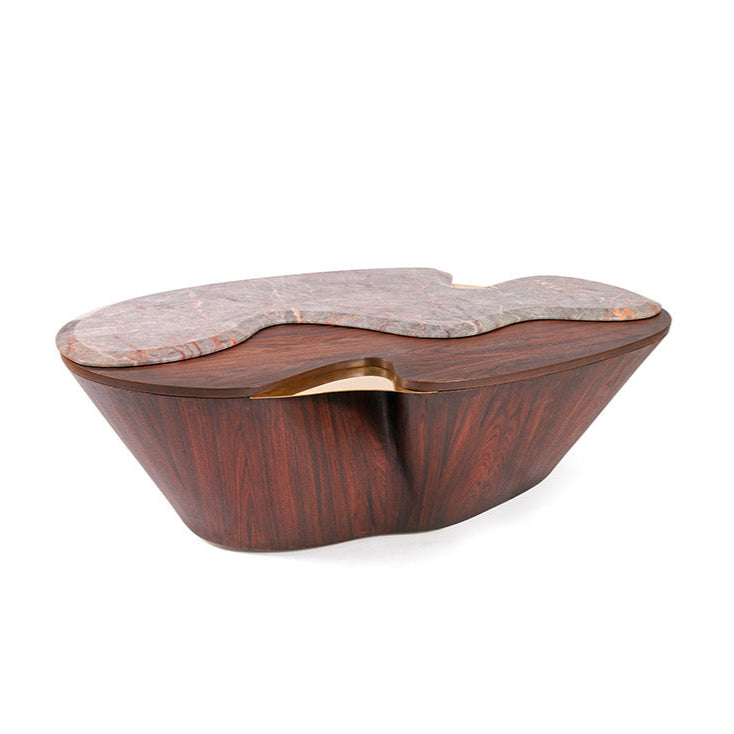 Coffee Table Without Rug Island coffee table without legs (dark grey marble)